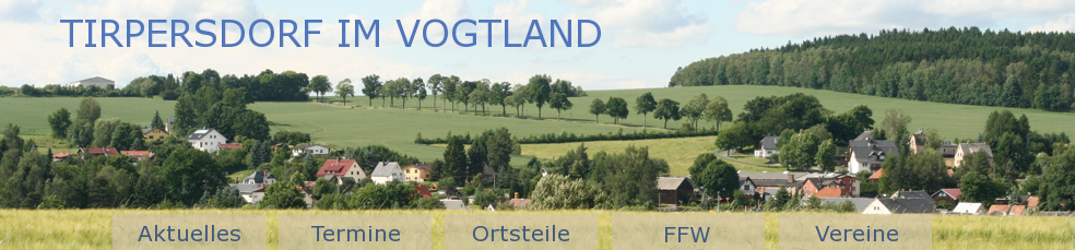 Gemeinde Tirpersdorf im Vogtland